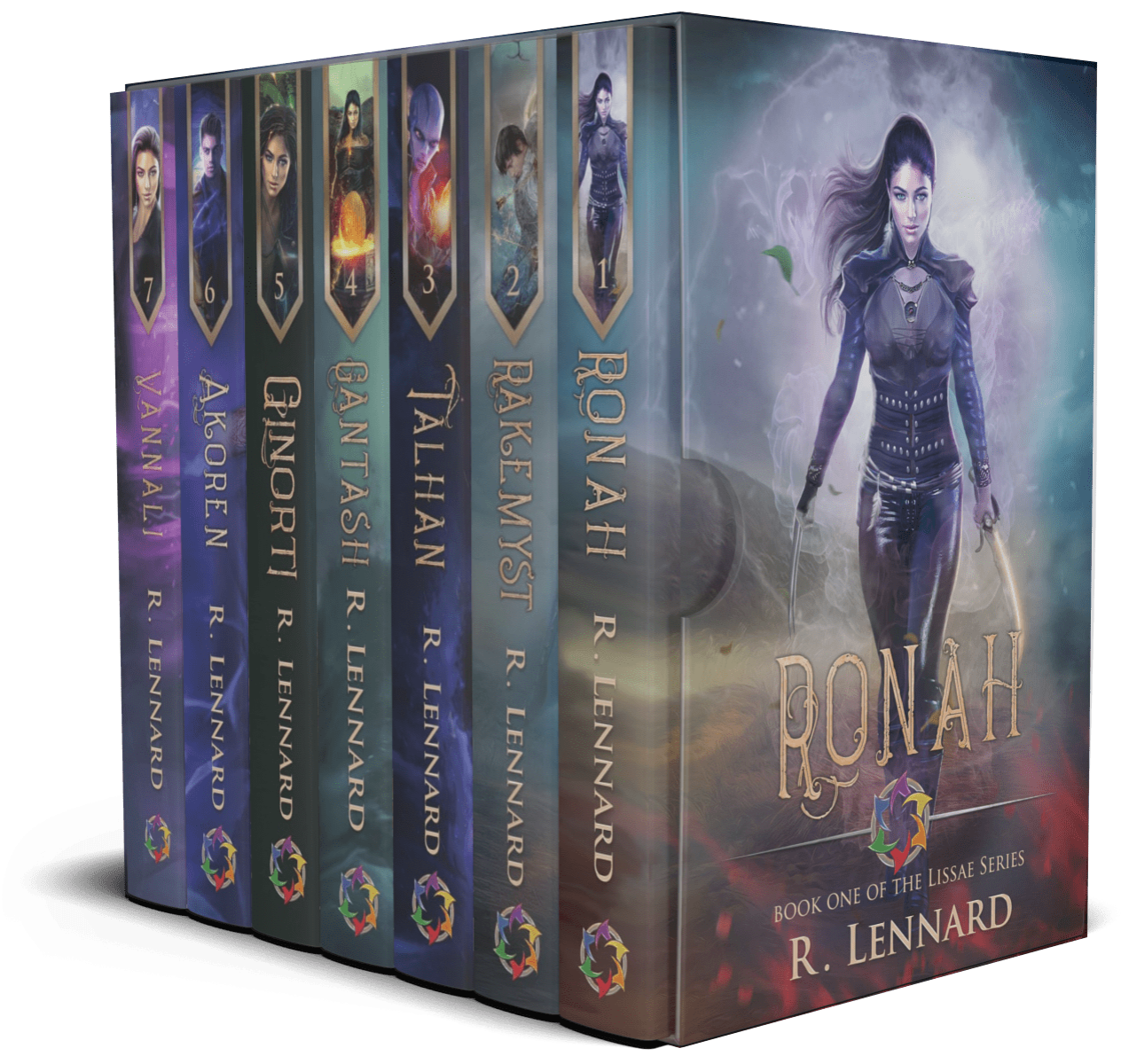 Books 1-7 Lissae Novel Set