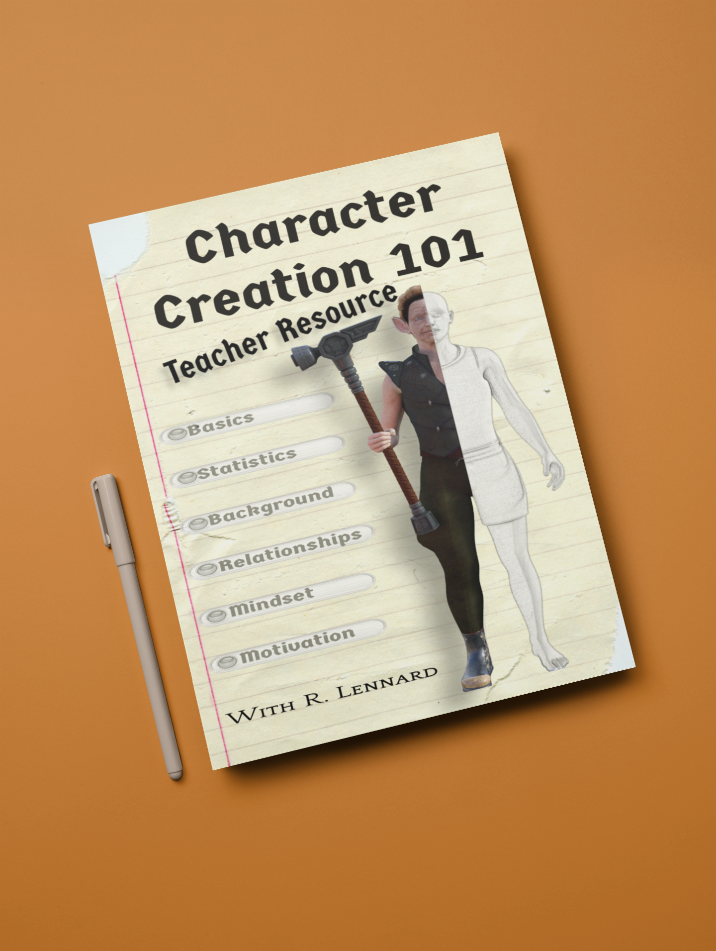 Workbook - Character Creation 101 Teachers Resource PDF