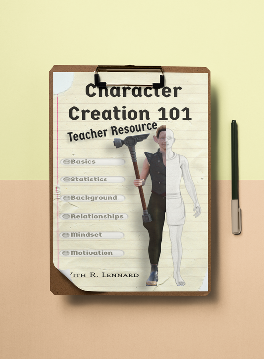 Workbook - Character Creation 101 Teachers Resource PDF